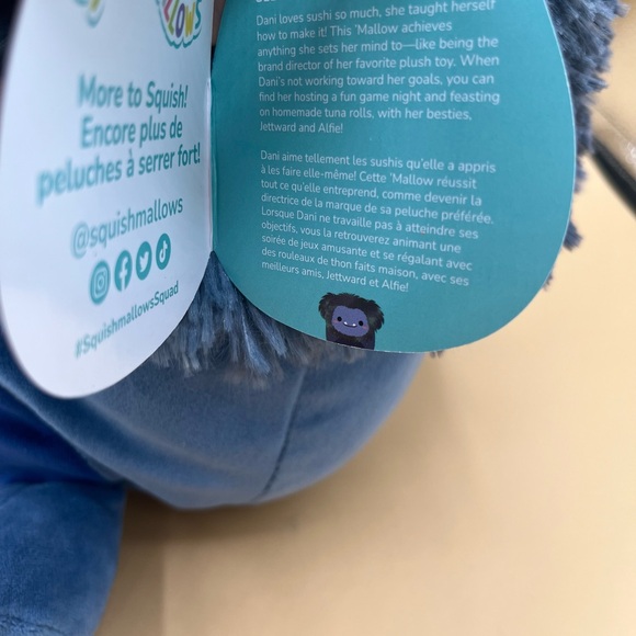 Squishmallow Dani the Bigfoot - Picture 6 of 7